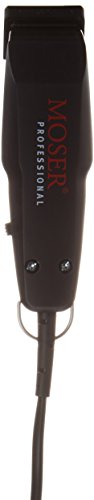 Moser 1400 Mini - Cortapelos, color negro, Único (MOSER 1411 PROFESSIONAL BLACK)