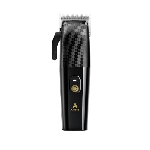 Andis Cortadora inalámbrica Envy II, cortadora profesional de barba y cabello eléctrica de iones de litio, cuchilla Phaze, inalámbrica, negra