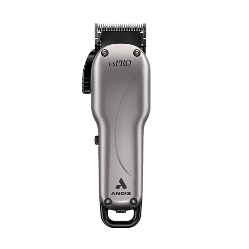 Andis 73135 Cortapelos de hoja ajustable LCL inalámbrico usPro Li - Plata