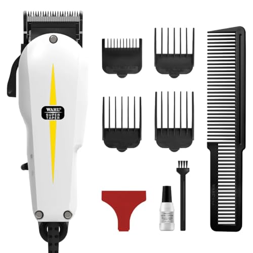 WAHL Moser Maquina Super Taper (08466-216), Estándar, Blanco